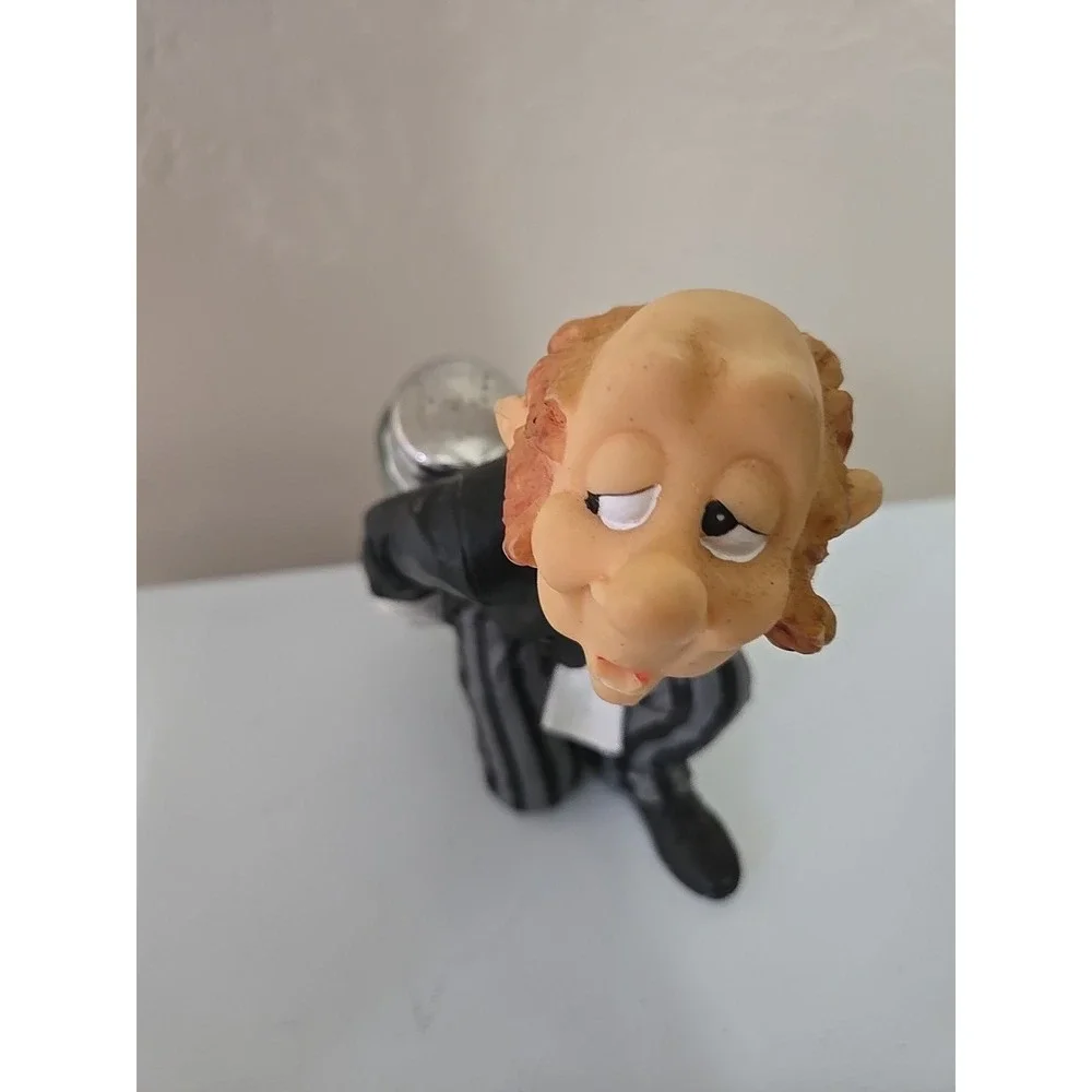 Vtg James The Butler Wine Bottle‎ S/P  Spirits Bottle Holder/Stand 1990 Decor